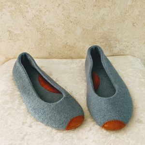 Acorn Brand Felt Slippers with Outdoor Sole